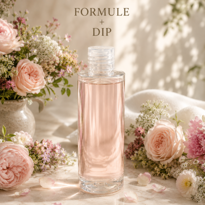 Formule validée avec DIP LOTION PURIFIANTE ET APAISANTE - JARDINS ANGLAIS