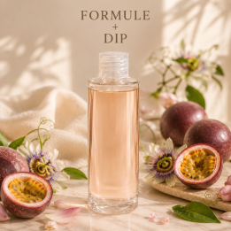 Formule validée avec DIP LOTION PURIFIANTE ET APAISANTE - FRUIT DE LA PASSION
