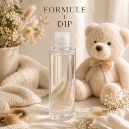 Formule validée avec DIP LOTION PURIFIANTE ET APAISANTE - DOUCEUR D'ENFANCE