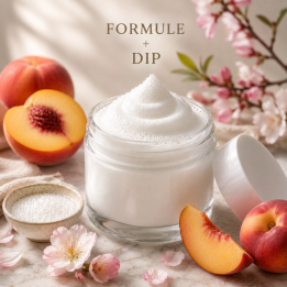 Formule validée avec DIP MASQUE VISAGE MOUSSANT - PECHE NECTARINE