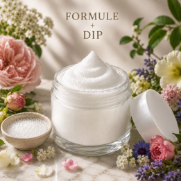Formule validée avec DIP MASQUE VISAGE MOUSSANT - JARDIN ANGLAIS