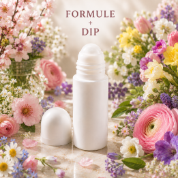 Formule validée avec DIP DEODORANT ROLL-ON - PRINTEMPS FLORAL
