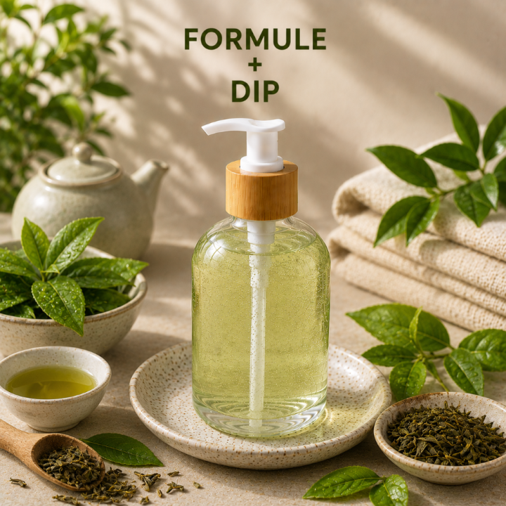 DIP SAVONS LIQUIDES BASE - THE VERT