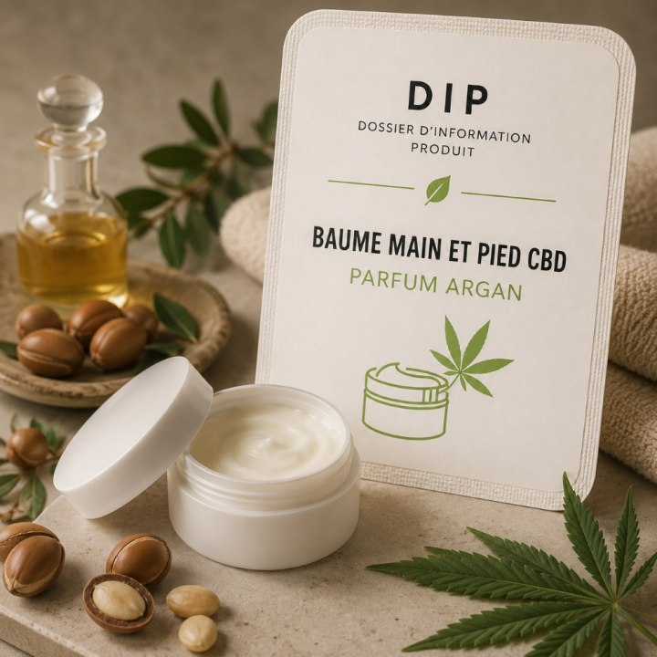 BAUME MAIN ET PIED CBD PARFUM ARGAN