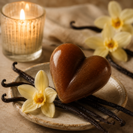 CIRE PARFUMEE D'AMBIANCE VANILLE ET NOIX