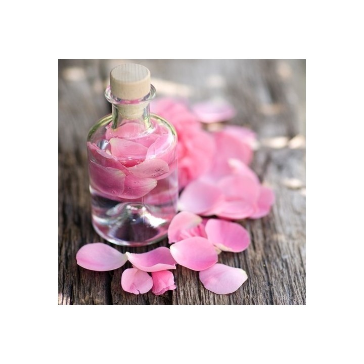 Eau de rose biologique, hydrolat de rose