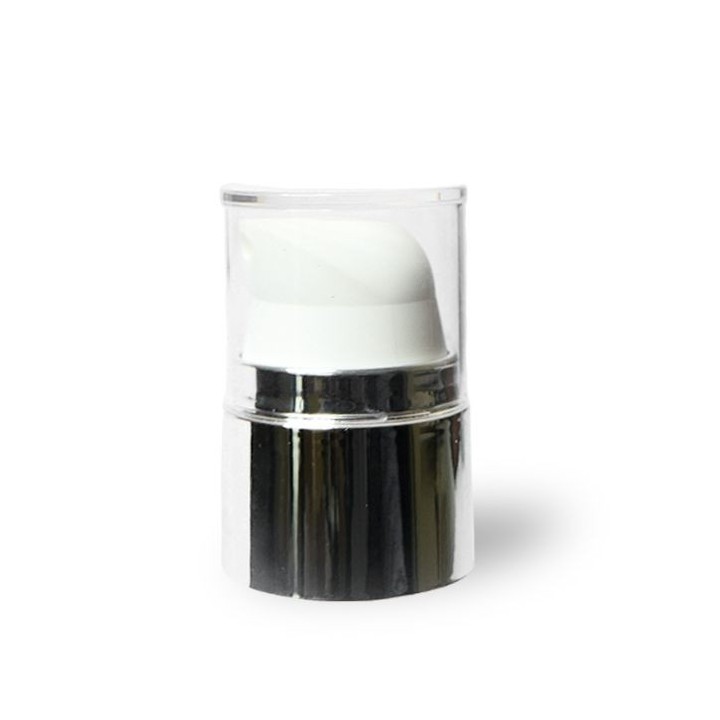 Resh - Pompe blanche bague argent 