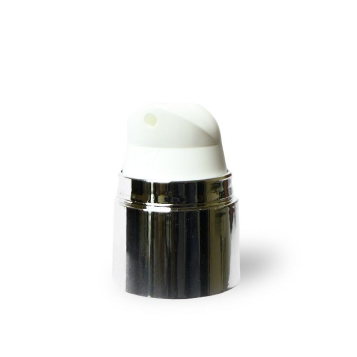 Resh - Pompe blanche bague argent 