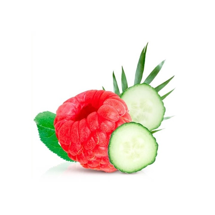 Parfum cosmétique framboise-concombre