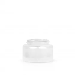 Pot vidro congelado 30ml luxo