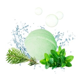 BOULE DE BAIN EFFERVESCENTE PARFUM PIN