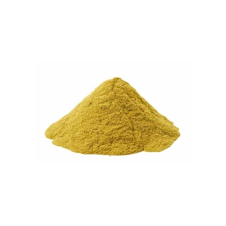Pigments cosmétiques naturels couleur bouton d'or