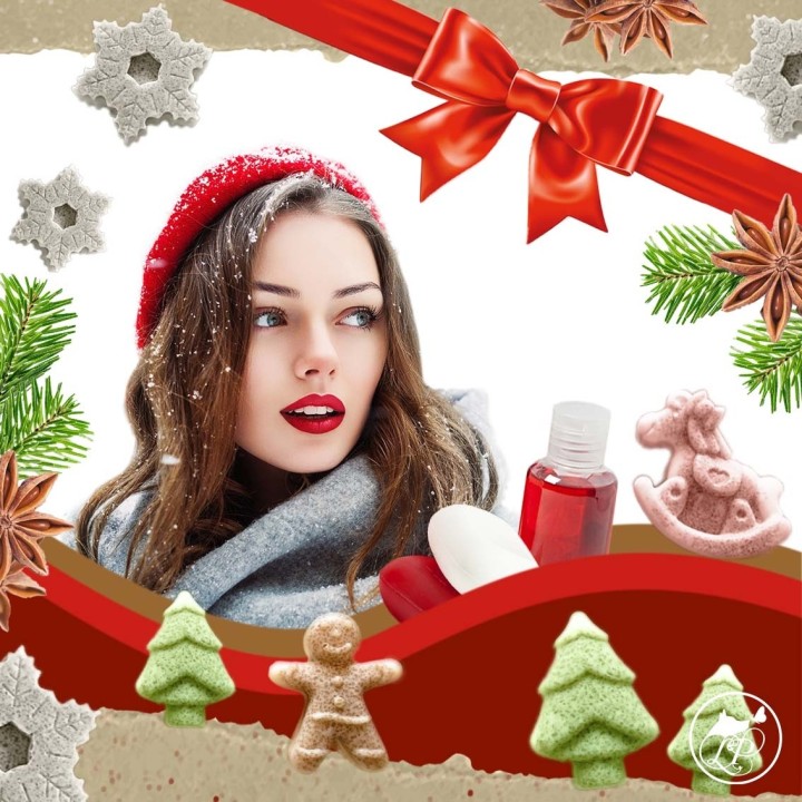 Atelier de Noel cadeaux cosmétiques d'hiver 