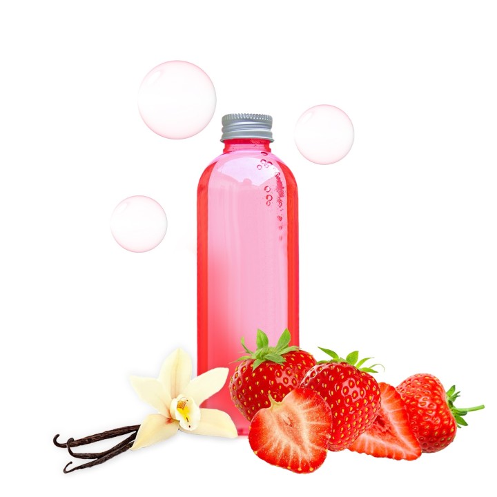 BAIN MOUSSANT GOURMAND FRAISE VANILLE