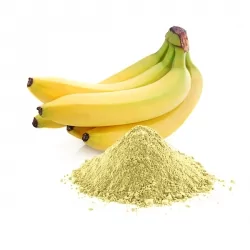 Plátano en polvo natural 