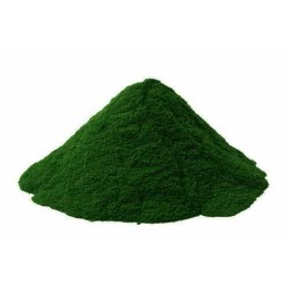 Pigments cosmétiques naturels verts sapin