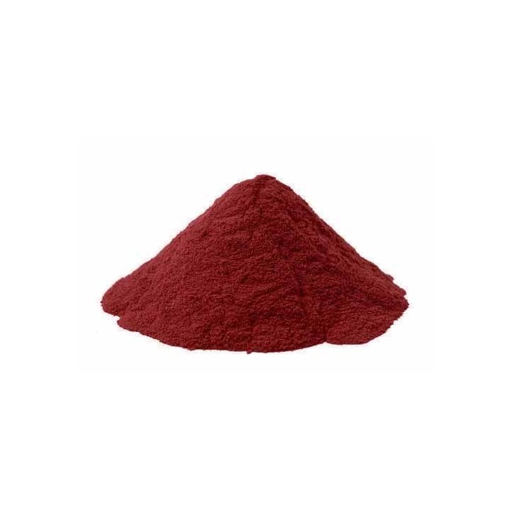 Pigments cosmétiques naturels Rouges