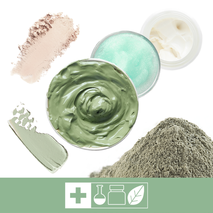 formation cosmetique professionnelle  masque argile et gommage