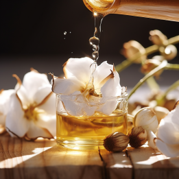 Coton raffinée HUILE COSMÉTIQUE