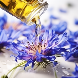Bleuet fleurs MACÉRAT HUILEUX