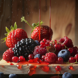 Parfum cosmétique Fruits rouges