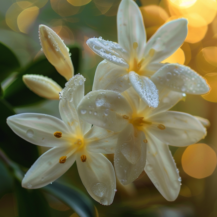 Parfum cosmétique jasmin précieux