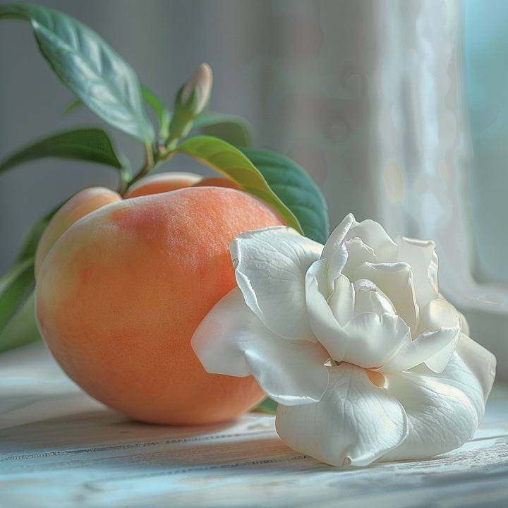 Parfum cosmétique Gardenia pêche