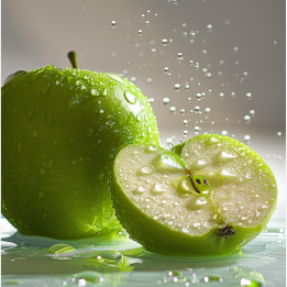 Parfum cosmétique pomme verte