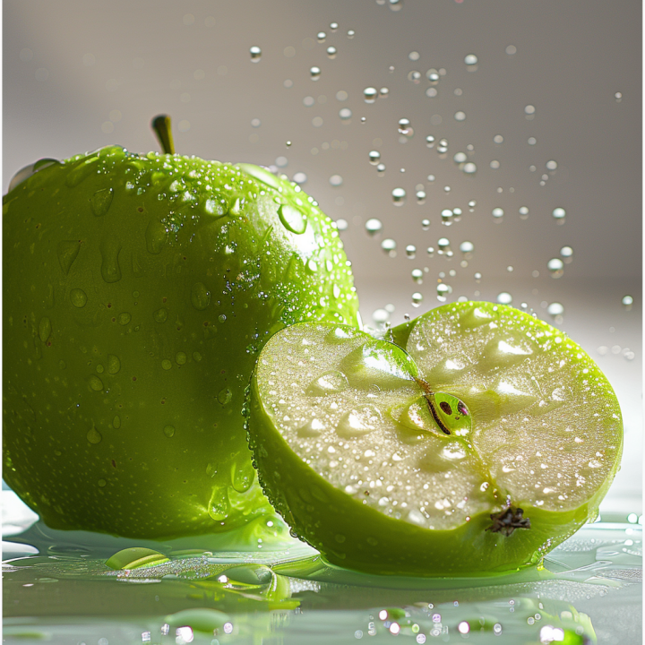 Parfum cosmétique pomme verte