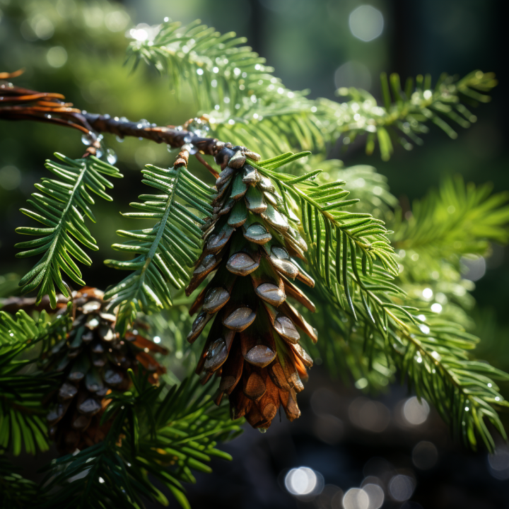 Sapin argenté aiguilles sauvage HUILE ESSENTIELLE