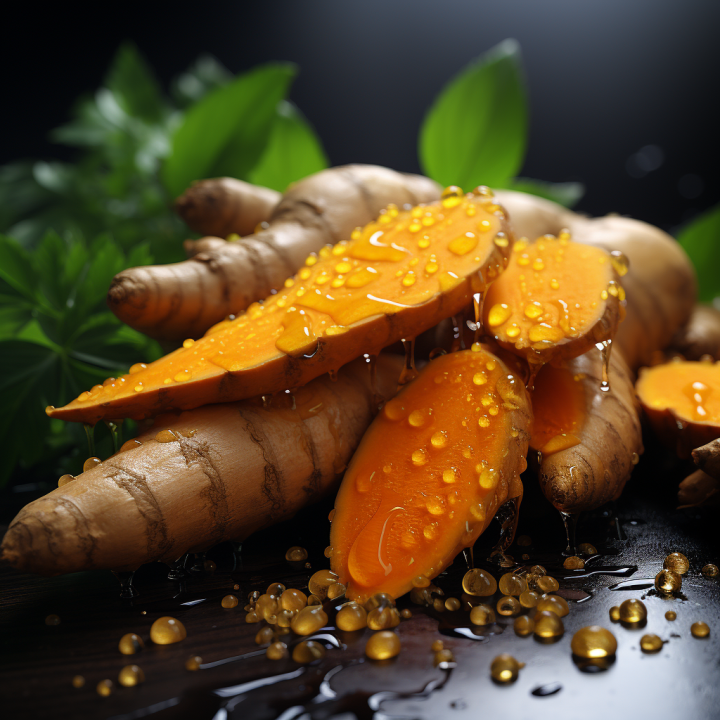 L'huile essentielle de curcuma rhizome Bio