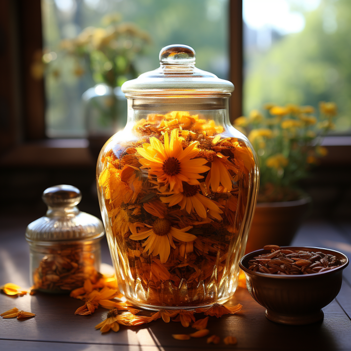 Calendula FLEURS SECHEES