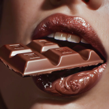 Parfum cosmétique Lèvres Chocolat