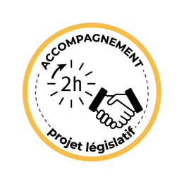 Module d'accompagnement de projet législatif (2H)