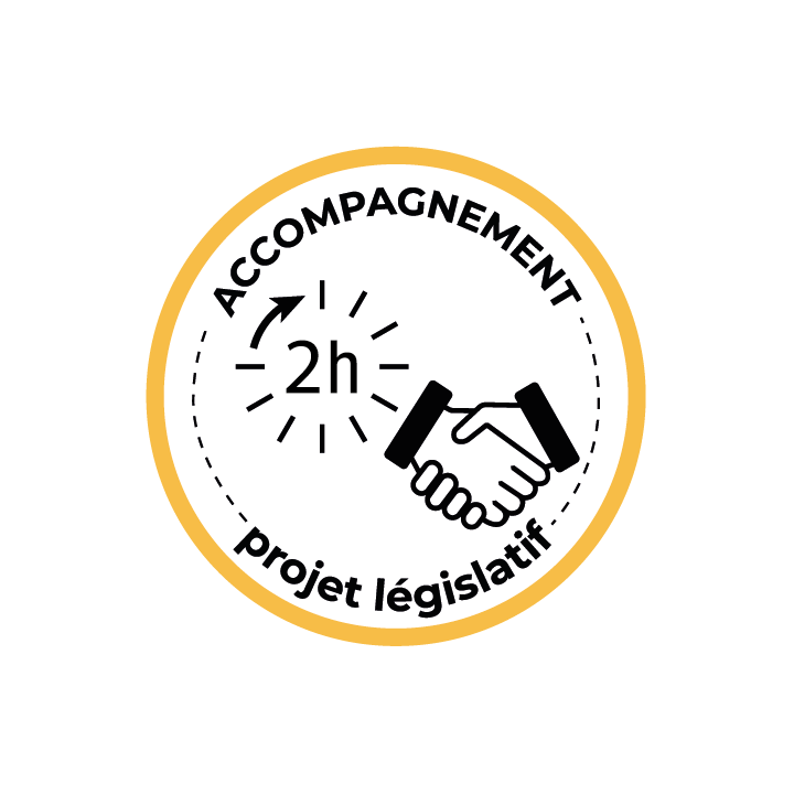 Module d'accompagnement de projet législatif (2H)
