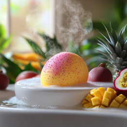 RECETTE FONDANT DE DOUCHE AU SUCRE ET PARFUM FRUITS EXOTIQUES