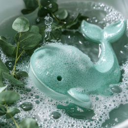 RECETTE FONDANT DE DOUCHE AU SUCRE ET HUILES ESSENTIELLES MENTHE, EUCALYPTUS GLOBULUS