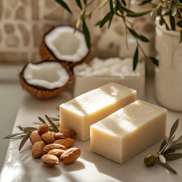 RECETTE SAVON AMANDE DOUCE POUR PEAUX SECHES
