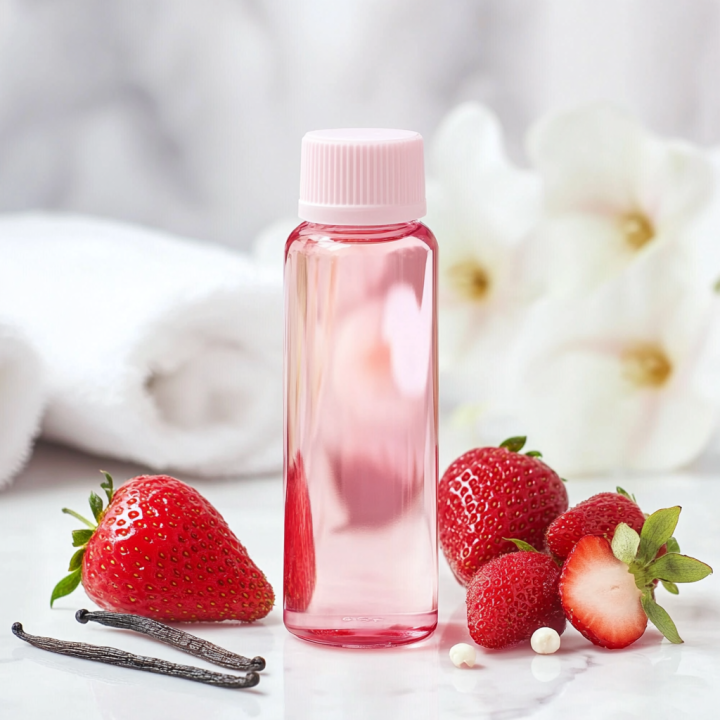 BAIN MOUSSANT GOURMAND FRAISE ET VANILLE