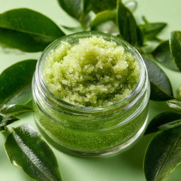RECETTE GOMMAGE AU SUCRE PARFUM THE VERT