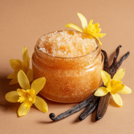 RECETTE GOMMAGE AU SUCRE PARFUM VANILLE