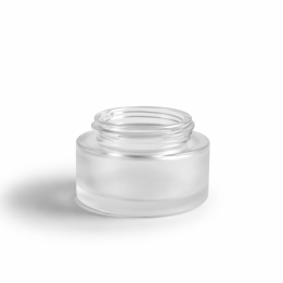 Pot verre glacé 30ml luxe