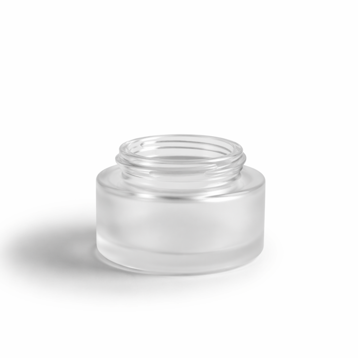 Pot verre glacé 30ml luxe