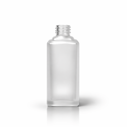 Flacon verre glacé carré 20 ml TETRAGONO