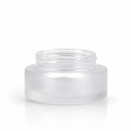 Pot verre glacé 30ml large