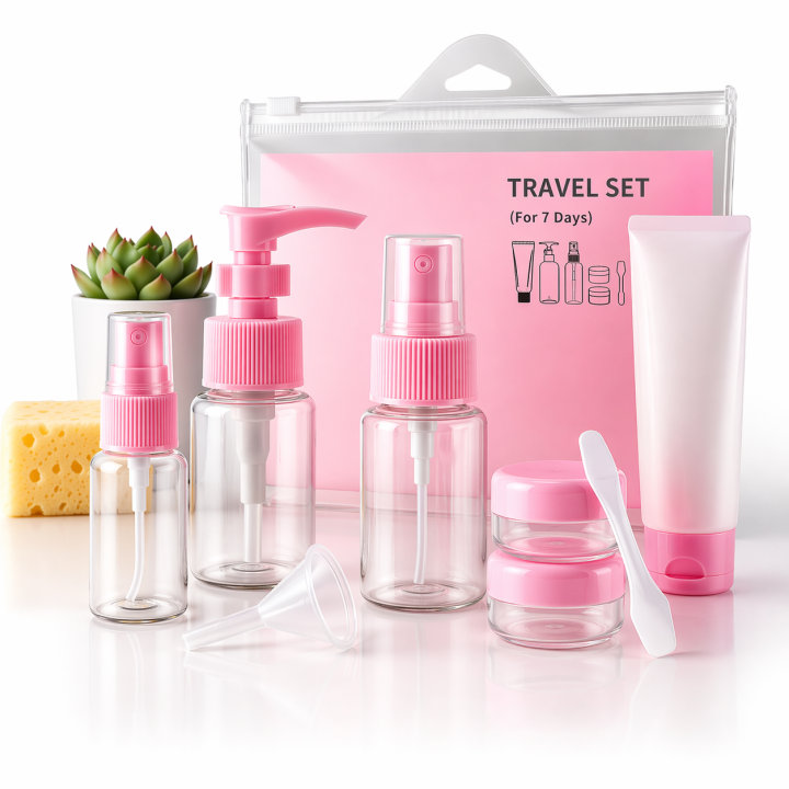 Pink doll eco-friendly set