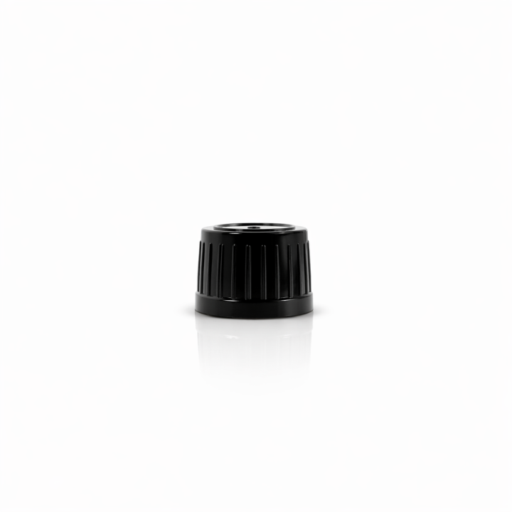 Bouchon compte-gouttes noir PTOSI