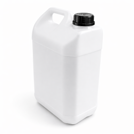 Bidon plastique 5L "jerrican" avec bouchon inviolable