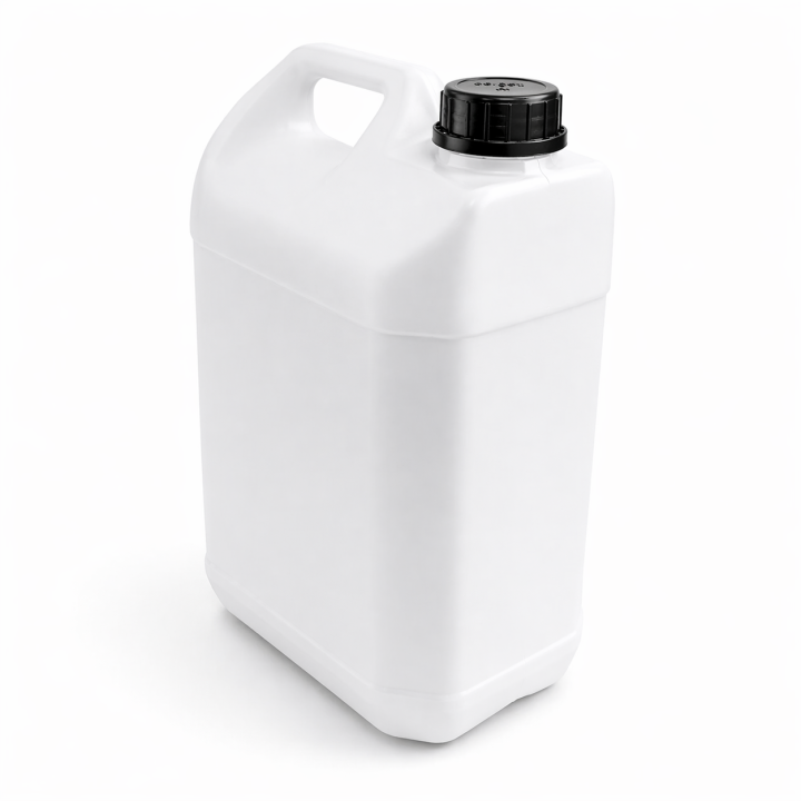 Bidon plastique 5L "jerrican" avec bouchon inviolable