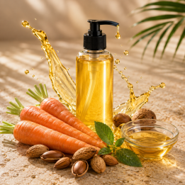 RECETTE HUILE PRÉPARATION BRONZAGE À LA CAROTTE